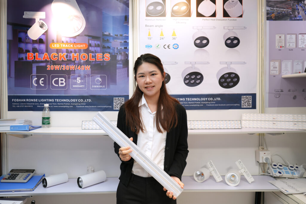 Foshan Ronse and their extensive lineup of LED lights.